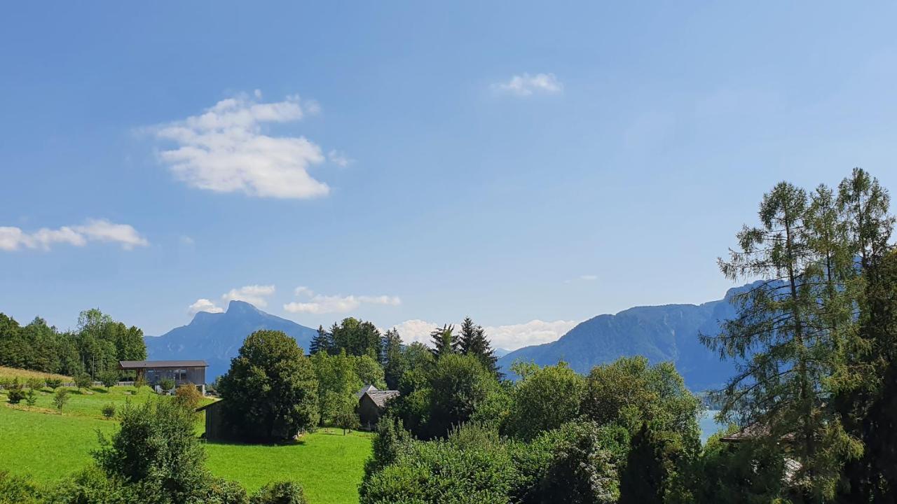 Ferienwohnung Am Mondsee Ngoại thất bức ảnh